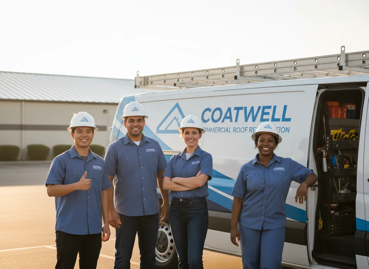 Commercial roof coating company in Reva, VA
